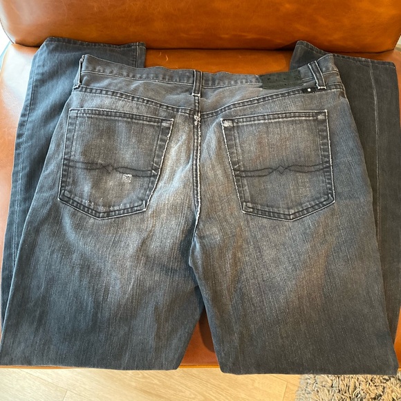 LUCK BRAND JEANS - Mens - distressed black - Picture 3 of 5